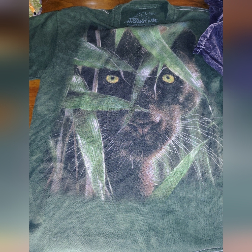 Bundle Of 3 Unique Graphic Tee Medium/Large Astrology, Animal, Art - Picture 10 of 10